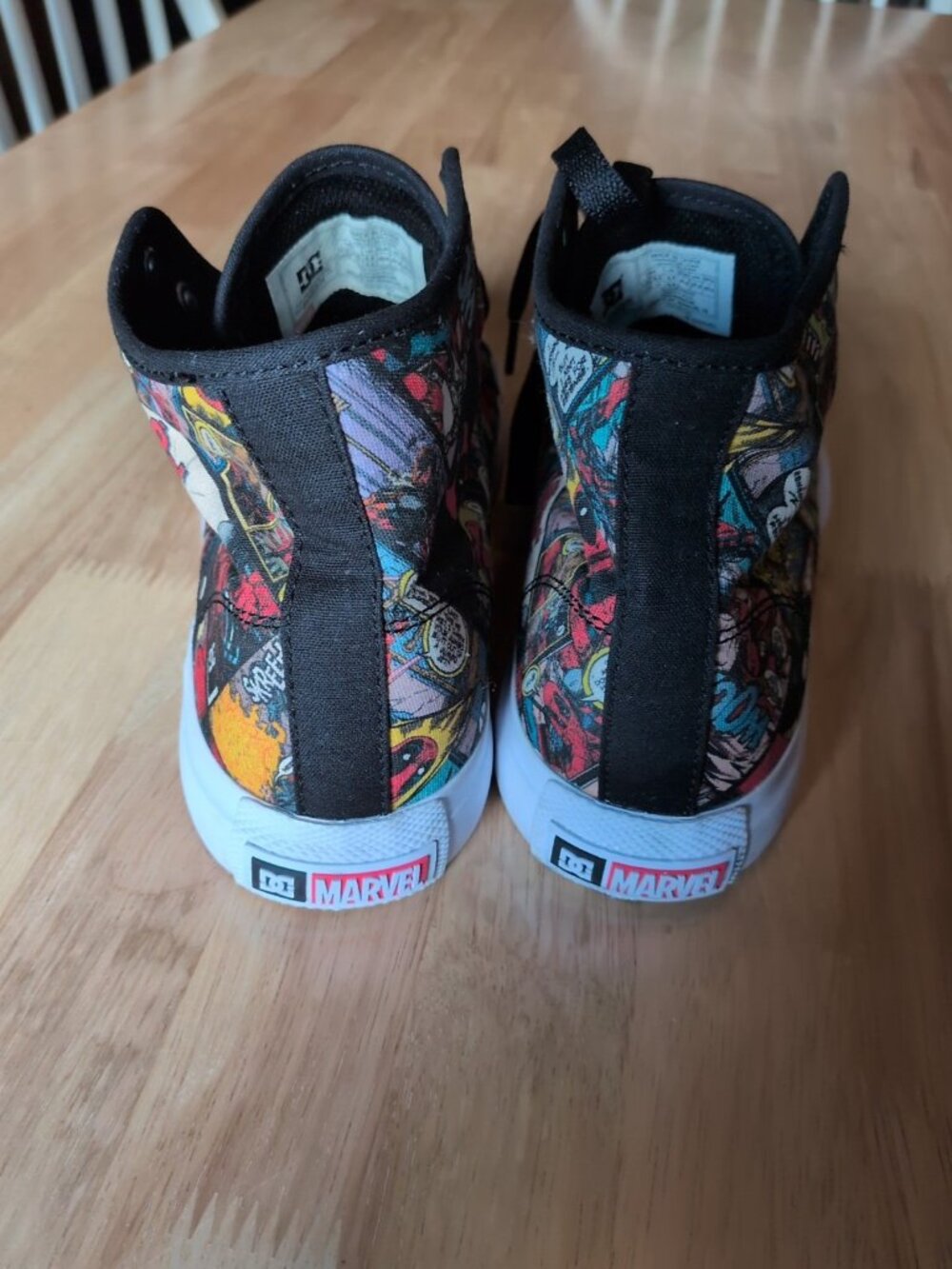 DC Shoes Marvel Deadpool Collab Mens Size 9.5 or Womens size 11 - Picture 3 of 6